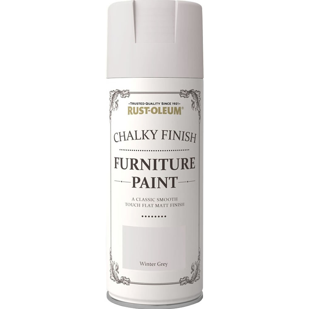 rust oleum light grey spray paint